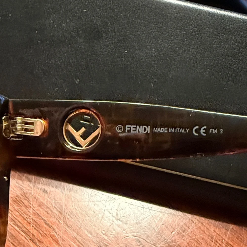Fendi Tortoise Shell Sunglasses Authentic